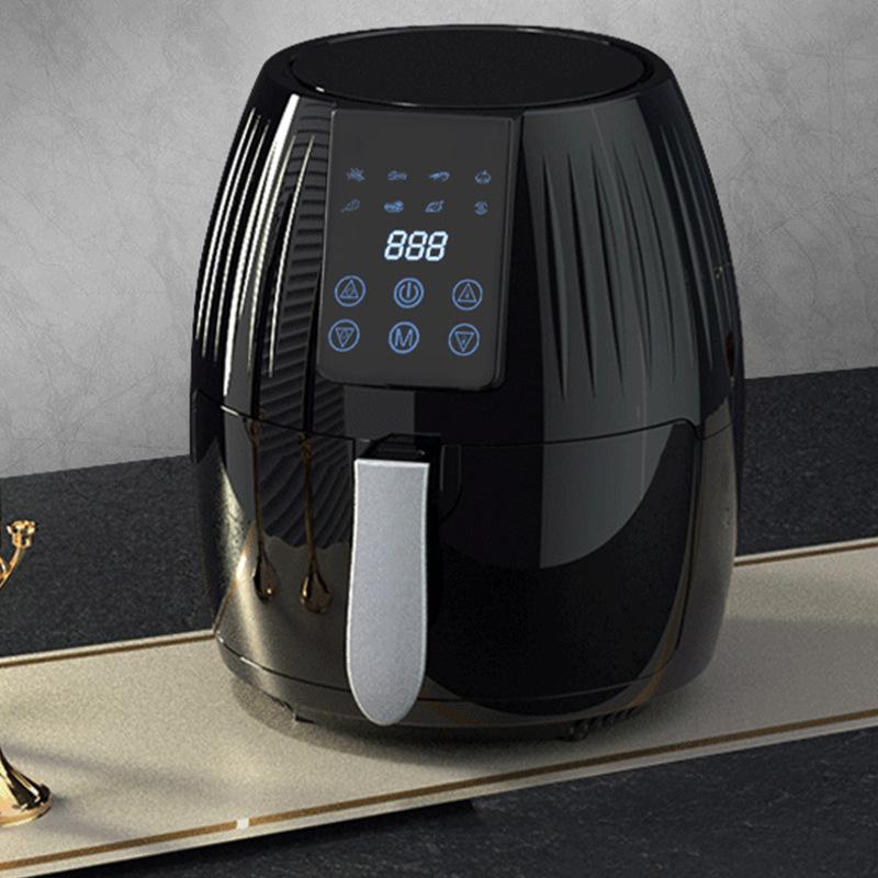 Electric 5.5L Air Fryer Without Oil Health Deep Fryer Oven Toaster LCD Hot Air Fryer Convection Oven Chicken Fryer French Fries