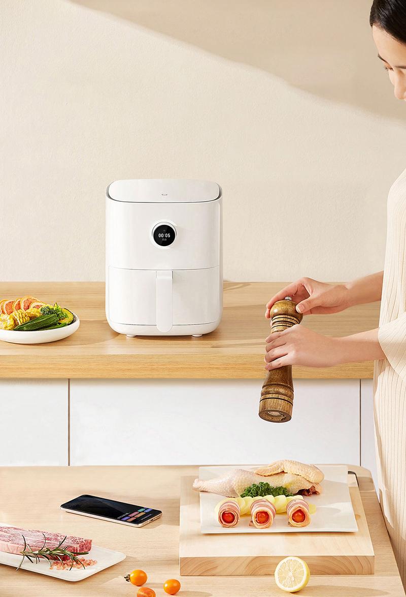 2022 XIAOMI MIJIA Smart Air Fryer MAF01 Healthy Oil Free Multifunctional Food Processor 3.5L Cooking Appliances Support MIHOME