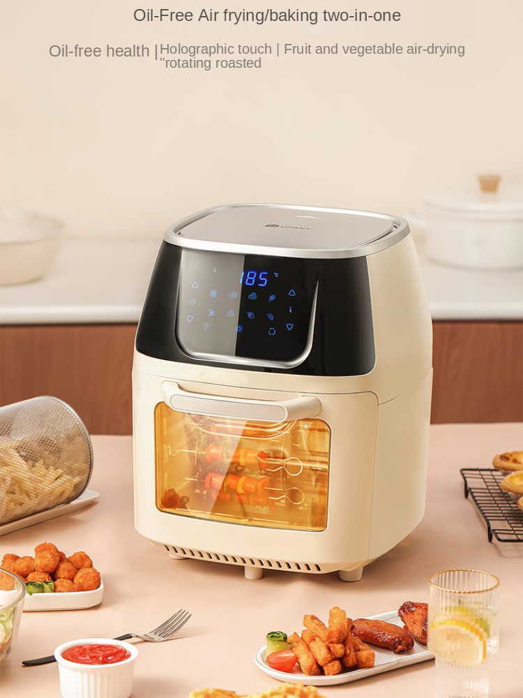 Xiao Mi You Ping visual multifunctional air fryer household large capacity intelligent oil-free heat insulation anti-hot