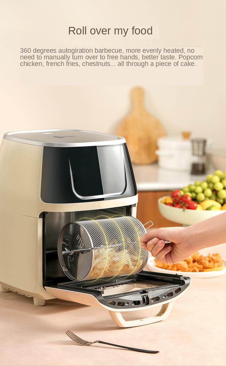 Xiao Mi You Ping visual multifunctional air fryer household large capacity intelligent oil-free heat insulation anti-hot