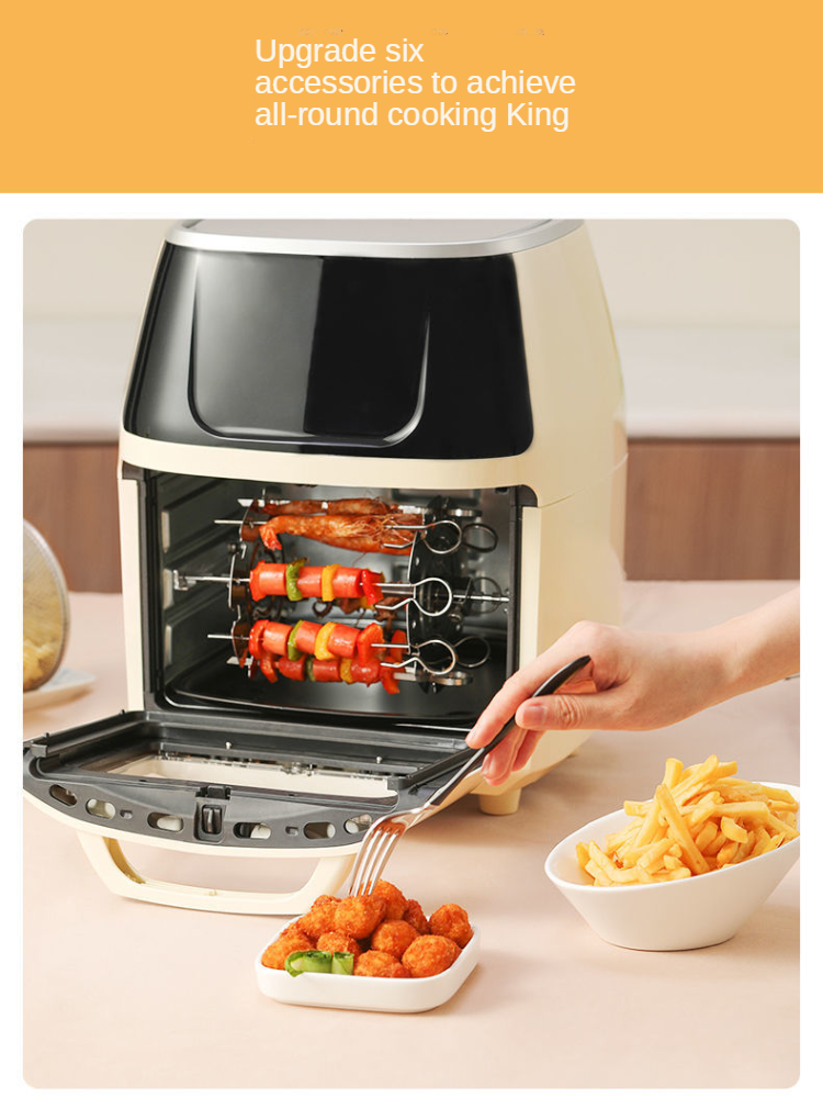 Xiao Mi You Ping visual multifunctional air fryer household large capacity intelligent oil-free heat insulation anti-hot