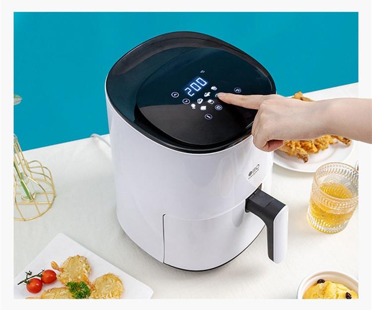 Air Fryer Oven Oil Xiaomi Youpin Electric Air Fryer Multifunction Air Fryer Oven Oil-Free LCD Touch 3L