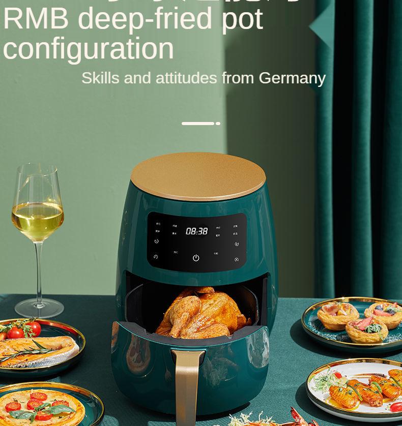 Air fryer home new oil-free low-fat intelligent automatic large-capacity French fries machine fryer air fryer air fryer oven