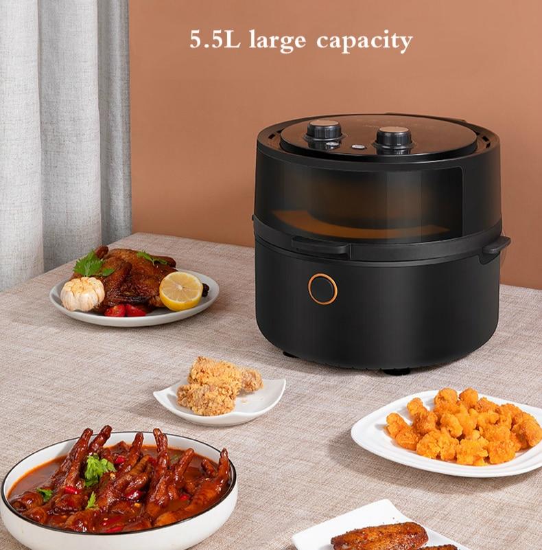 JRM0245 Joyoung Air Fryer New Household Multifunctional Intelligent Electric Fryer Large Capacity Automatic Non-Frying Machine