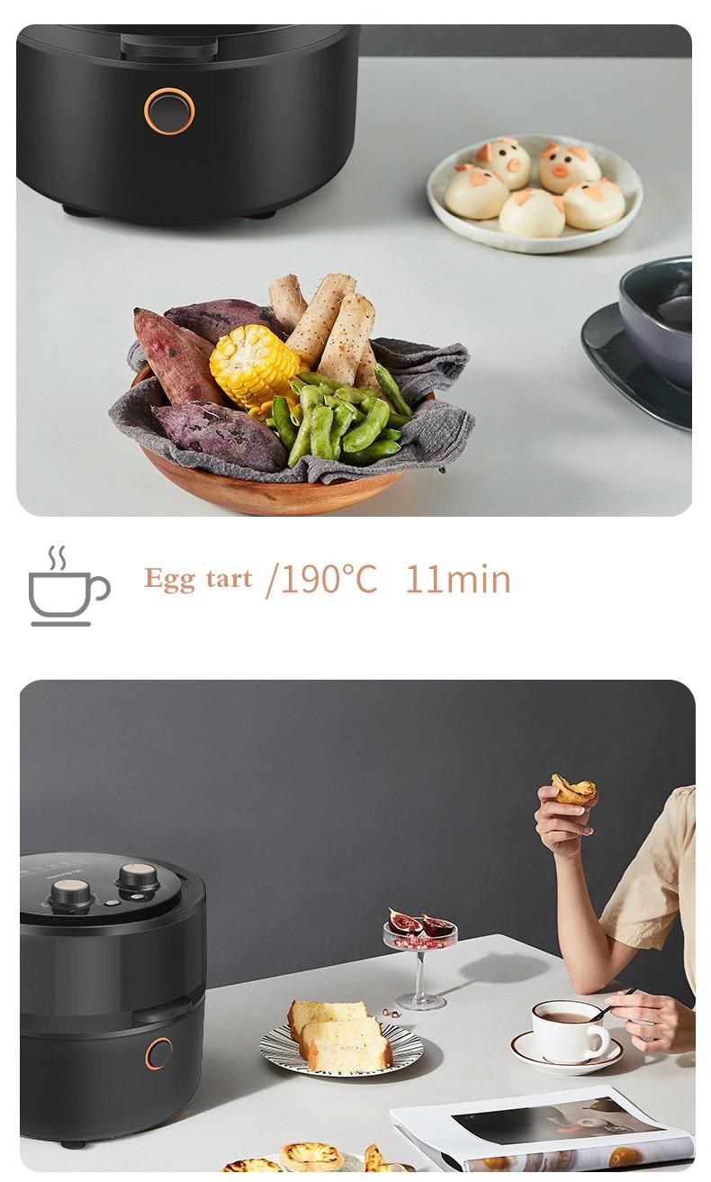 JRM0245 Joyoung Air Fryer New Household Multifunctional Intelligent Electric Fryer Large Capacity Automatic Non-Frying Machine