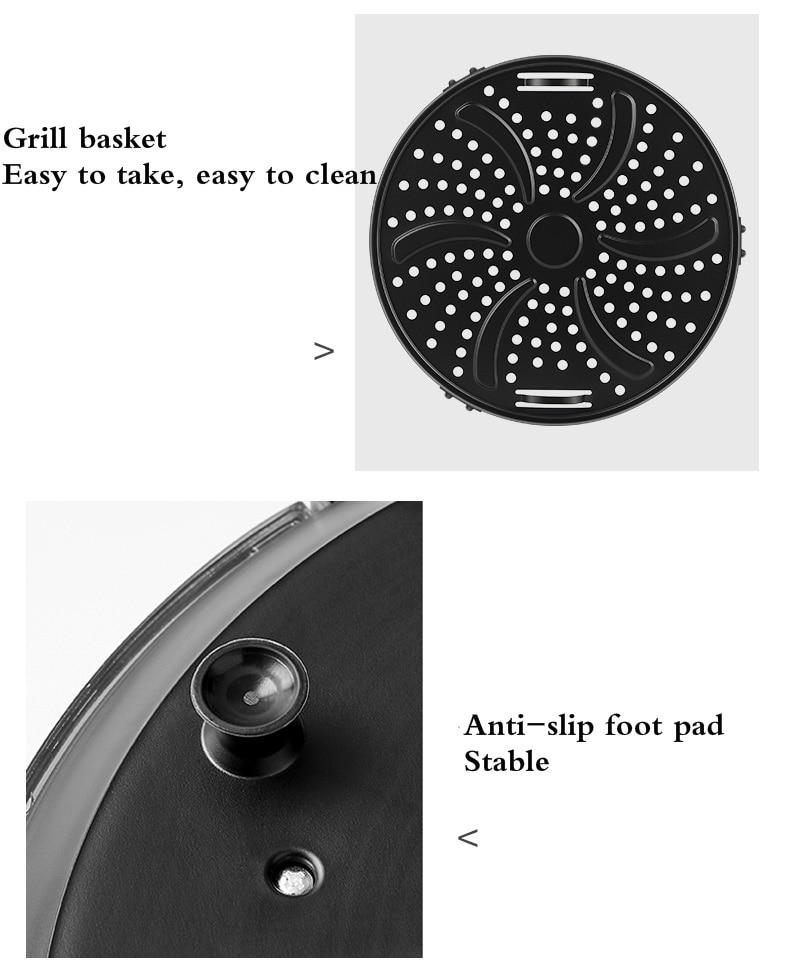 JRM0245 Joyoung Air Fryer New Household Multifunctional Intelligent Electric Fryer Large Capacity Automatic Non-Frying Machine