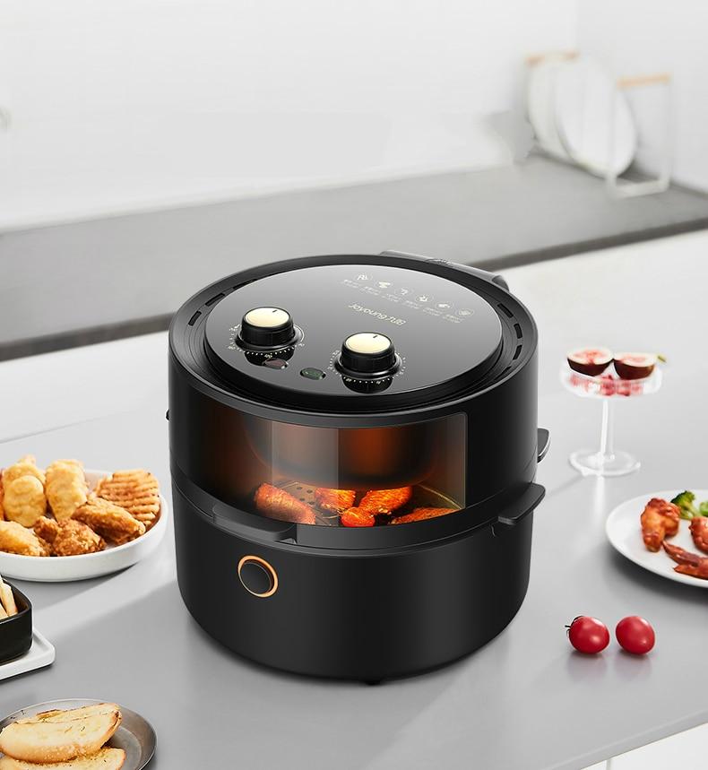 JRM0245 Joyoung Air Fryer New Household Multifunctional Intelligent Electric Fryer Large Capacity Automatic Non-Frying Machine