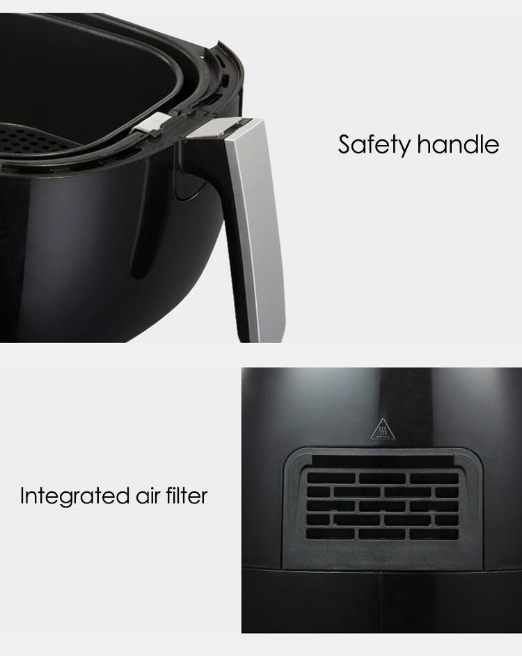 XEOLEO 3.2L Electric Air fryer Deep Fryer without Oil LED Touch Screen 360° Baking French Fries Toaster for home oven 1400W 220V