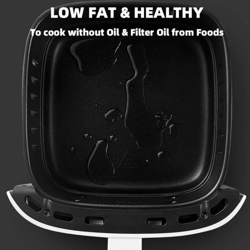 Smart Air Fryer 3.5L Multifunctional Kitchen Appliance Automatic French Fries Machine - Image 3