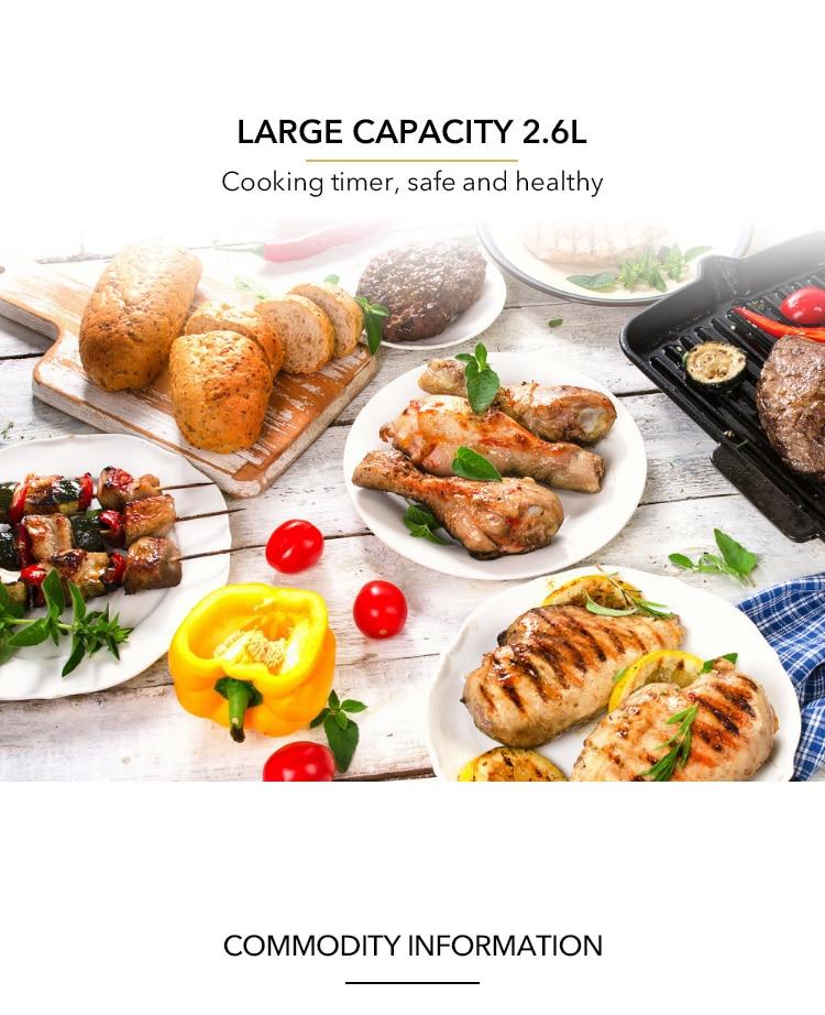 Multifunctional Healthy Air Fryer/Air Fryer/Chicken and Fish Oil-Free Air Fryer/Pizza Pan