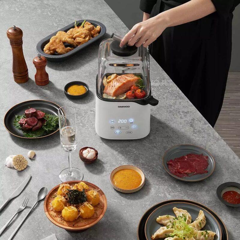 Multifunctional Air Fryer Without Oil Frying Pan Mini Toggles The Frying And Baking Function With One Key - Image 6