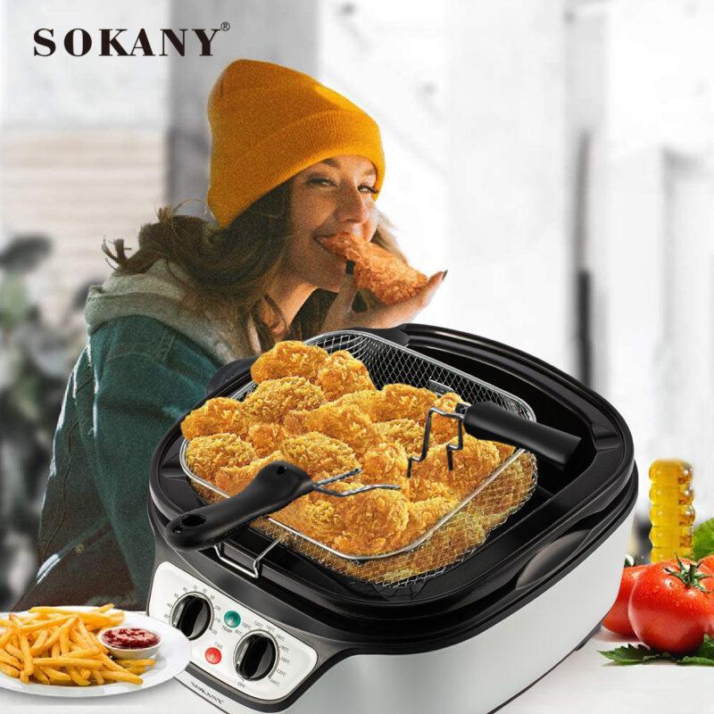 Multi-Functional Deep Air Fryer For Home Use Oil Free Deep Fryer Professional Baking Ovens - Image 4