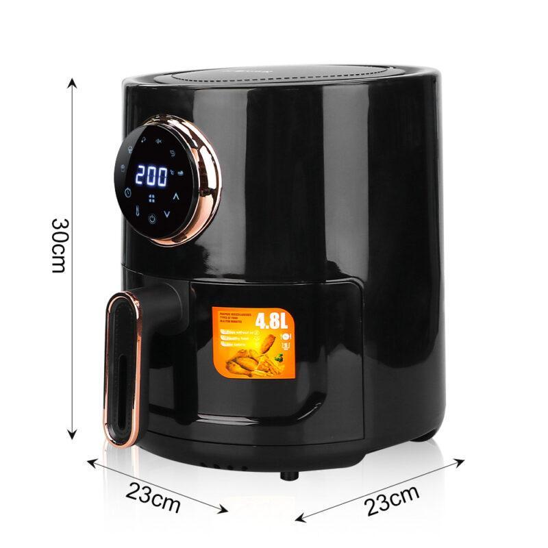 Large-Capacity Air Fryer Multi-Function Oil-Free Fryer Digital Control Touch Screen  Electric Fryer Fries Machine - Image 4