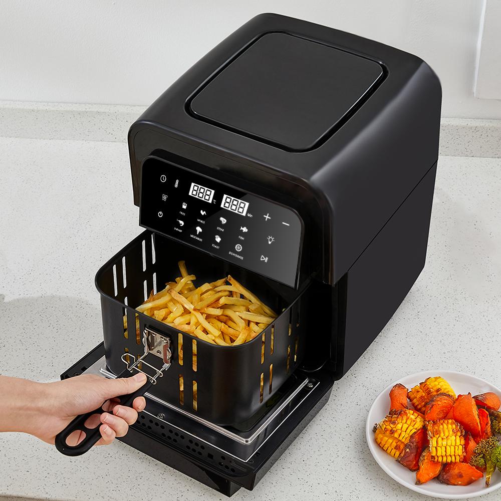 BioloMix Multifunctional 7L Air Fryer without oil electric oven, Dehydrator, Convection Oven, Touch Screen Presets Fry, Roast &