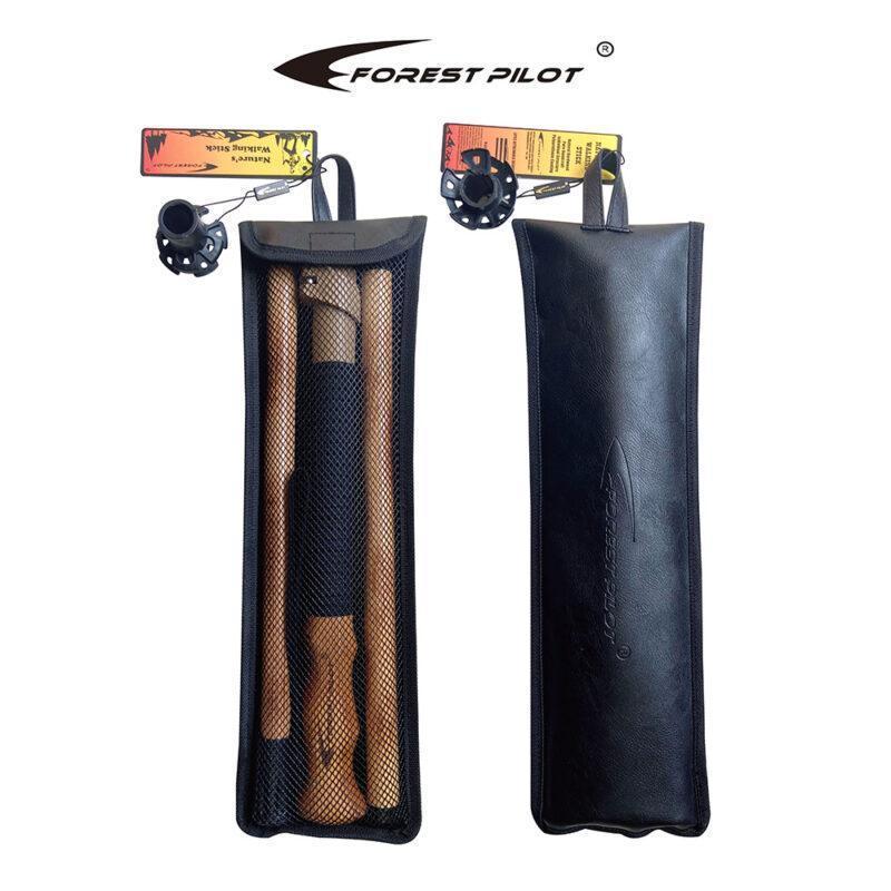 Portable Walking Cane 3 Piece Outdoor Detachable Trekking Poles Camping Adjustable 3 Colors Wood Hiking Stick - Image 5