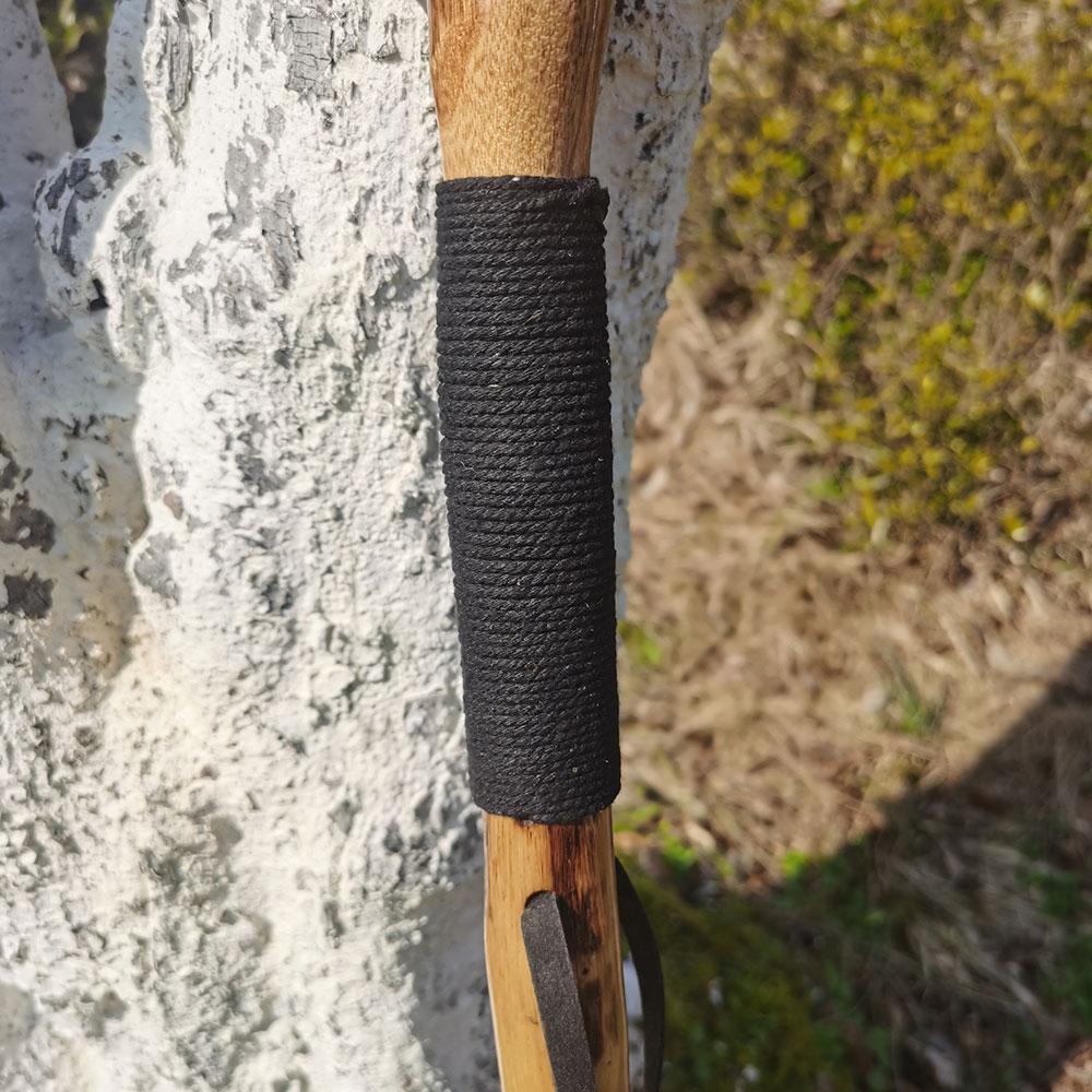 FOREST PILOT 3D Goat Carved Nature Wooden Trekking Pole Camping Hiking Stick Men Women Handcrafted Nordic Elderly Walking Cane