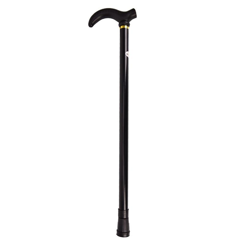 Aluminum Alloy Retractable Walking Stick 2 Section Telescopic Adjustable Height Cane Anti-skid Walking Stick for Old People