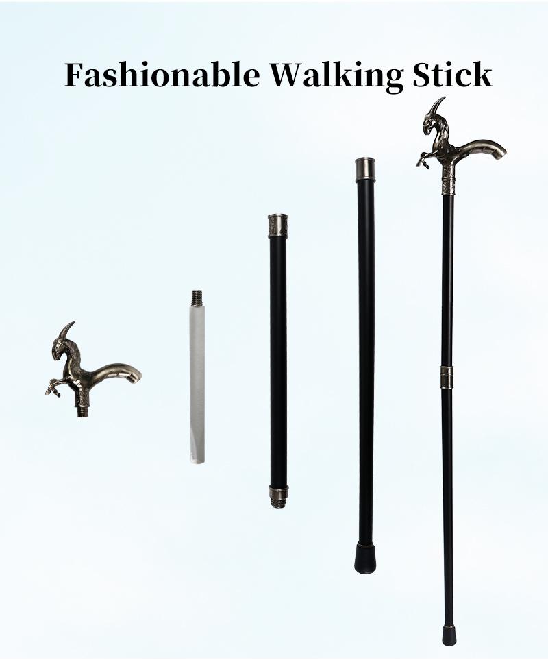 2021 Gogt Head Crutches Walking Sticks Cane trekking poles Fashion Party Walking Canes Crutch Vintage Walking Canes Hiking Stick