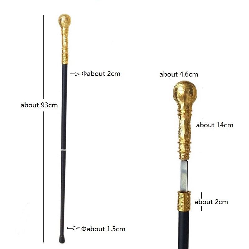 Walking Stick Cane Walking Canes Elegant Hand Crutch Vintage Walking Cane self defense stick