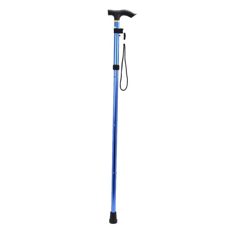 Foldable Walking Cane Trekking Hiking Poles Stick Cane Crutch Trekking Poles Alpenstock Safety Walking Stick Gifts for Elder