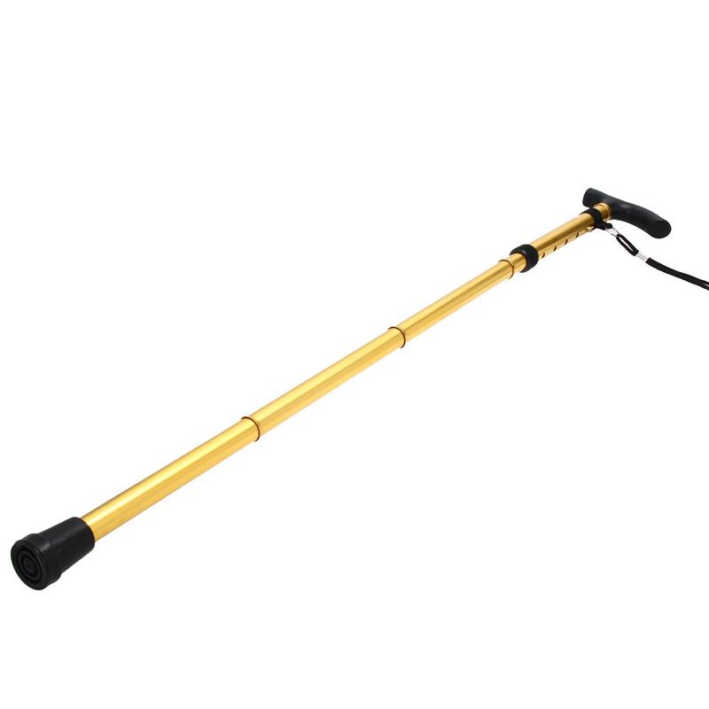 Foldable Walking Cane Trekking Hiking Poles Stick Cane Crutch Trekking Poles Alpenstock Safety Walking Stick Gifts for Elder