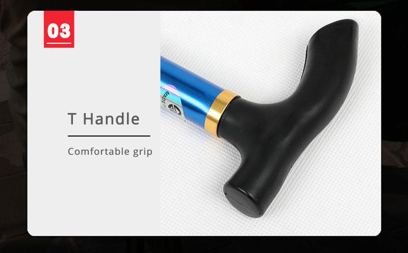 Telescopic Trekking Sticks Collapsible Cane Folding Trusty Walking Hiking Running Canes Trekking Poles for Elder Parents Stick
