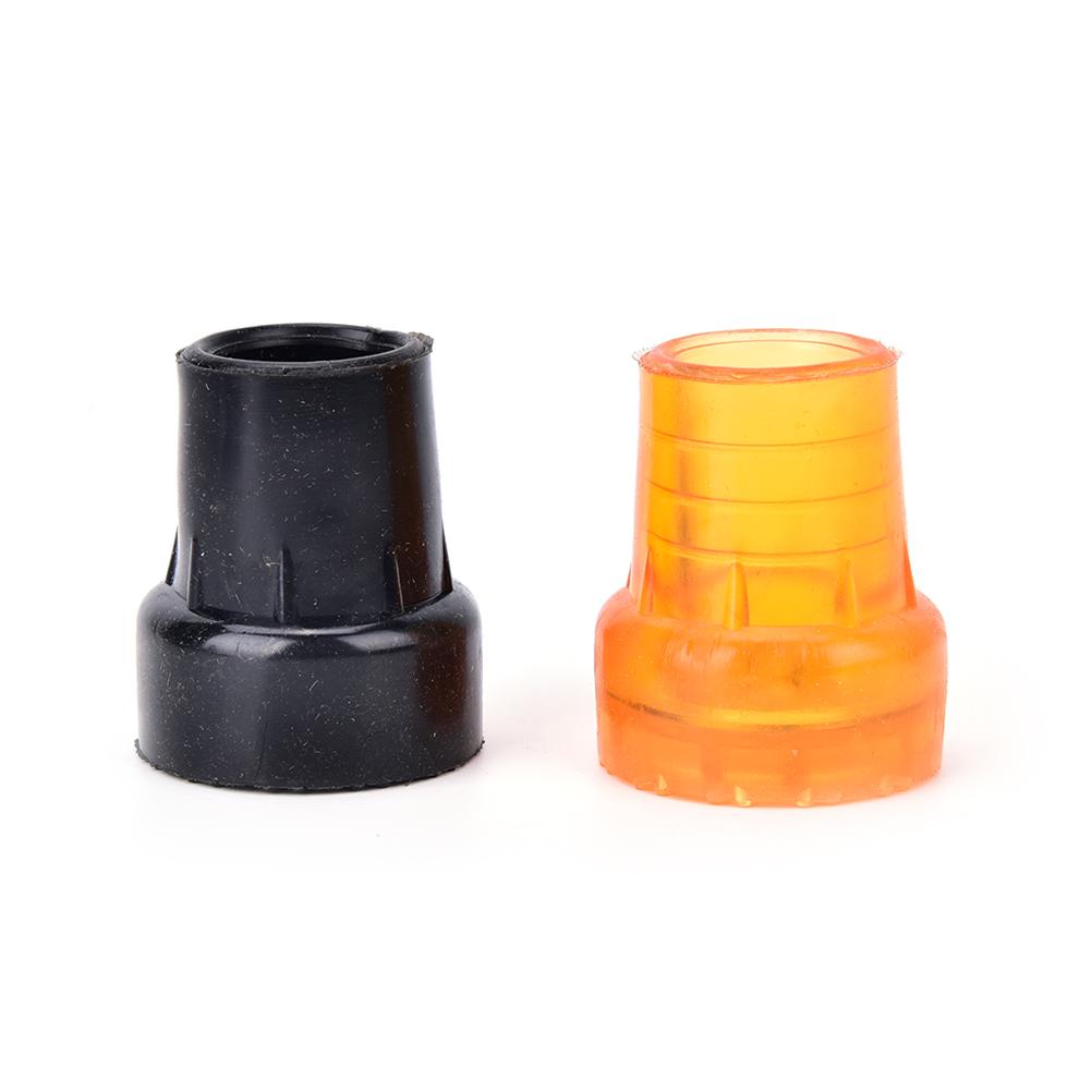 1 PC 19mm Rubber Walking Hiking Stick Metal Ferrule Bottom End Cover Cane Crutch Pad Rubber Heavy Duty