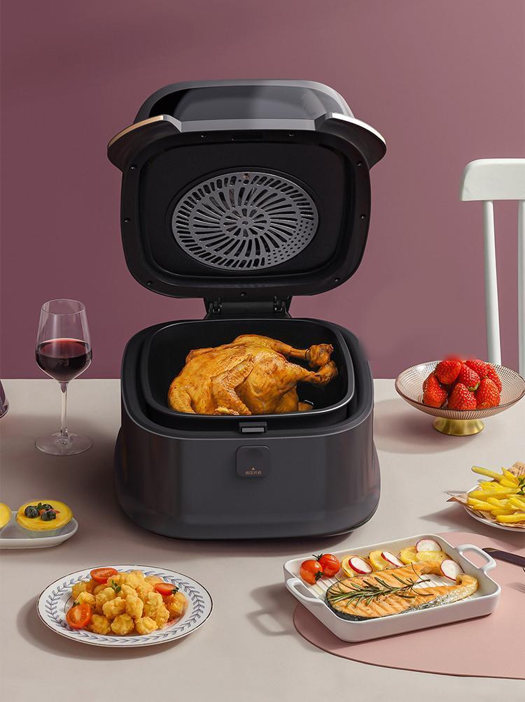 Oil-free Air Fryer Machine 8L Convection Toaster Oven Electric Fryer without Oil Kitchen Air Fryers Cooker with Electric Ovens