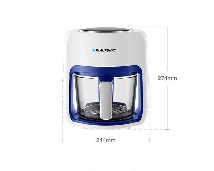 Blaupunkt Air Fryer Oil Visual Intelligence Non-fat Electric Oil-free and Low-fat Cooking Appliances Kitchen Home