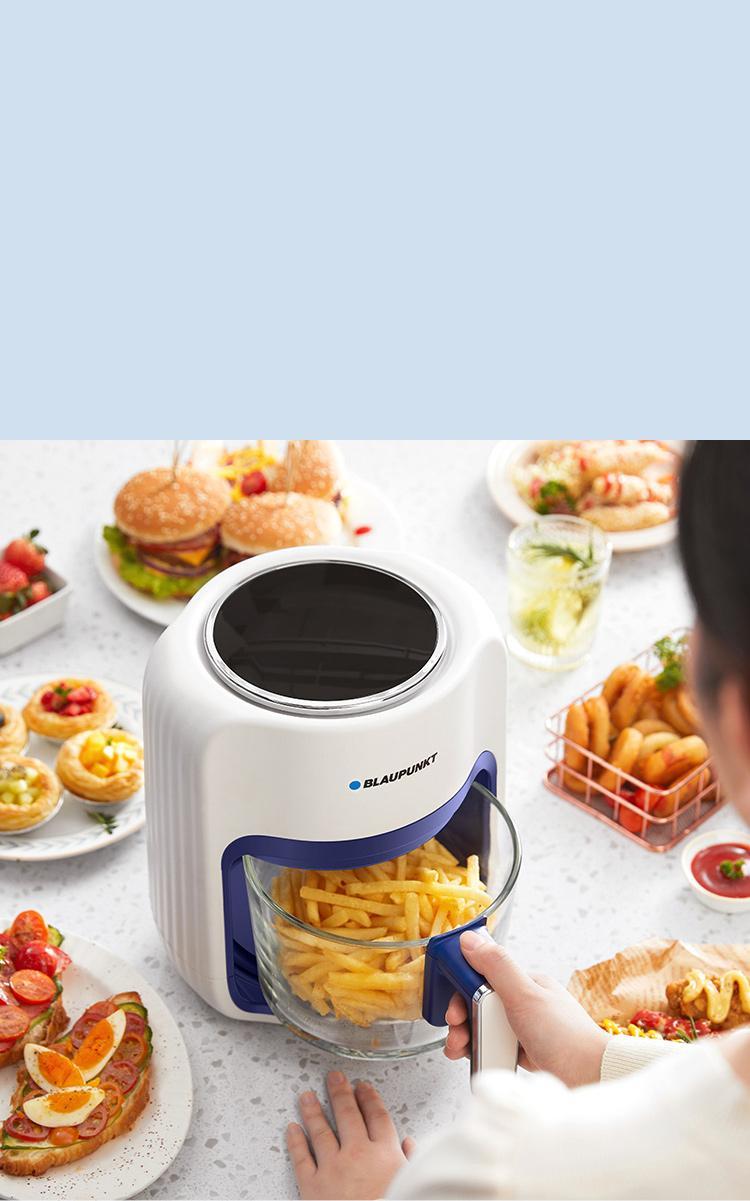 Blaupunkt Air Fryer Oil Visual Intelligence Non-fat Electric Oil-free and Low-fat Cooking Appliances Kitchen Home