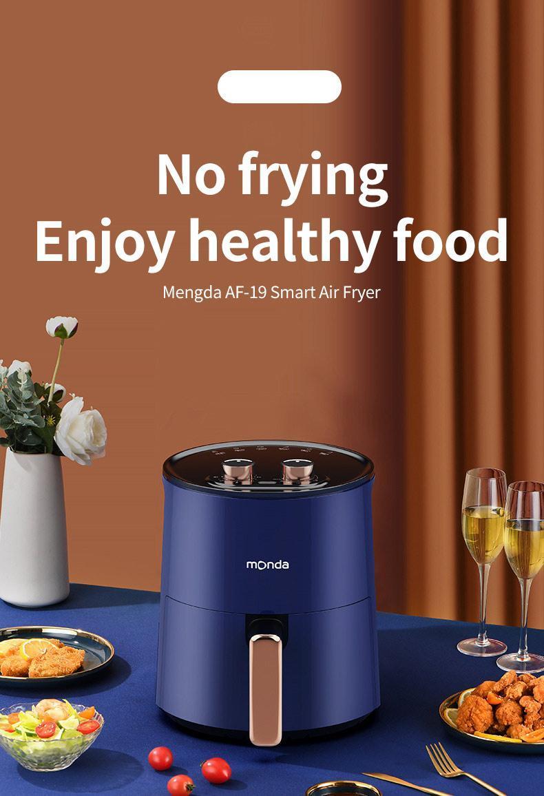 Monda 4.5L Air Fryer Without Oil Home Cooking New Multifunctional Intelligent Electric Oven Fryer Gift