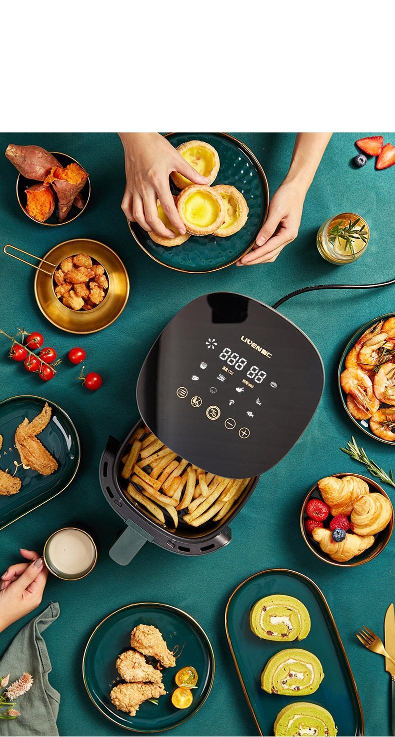 Air Fryer for Home No Fuel High Capacity Electric Fryer French Fries Machine Air Fryer Oil Free