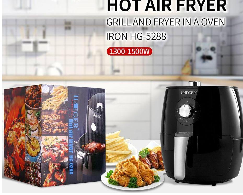 Air Fryer Electric Household High-capacity Smoke Free French Fries Machine Oil Free Health Fryer Cooker Smart Electric Oven