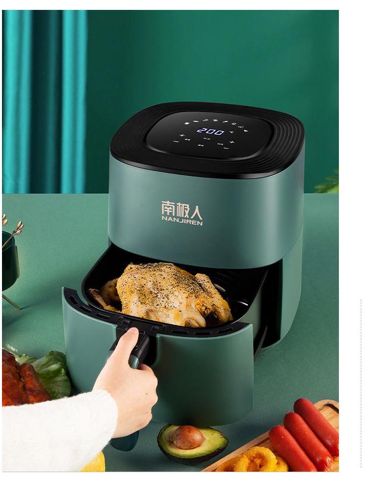 Nanjiren Air Fryer Automatic Multifunctional Oil-free Low-fat Air Fryer 6L Intelligent Reservation Full Touch Screen