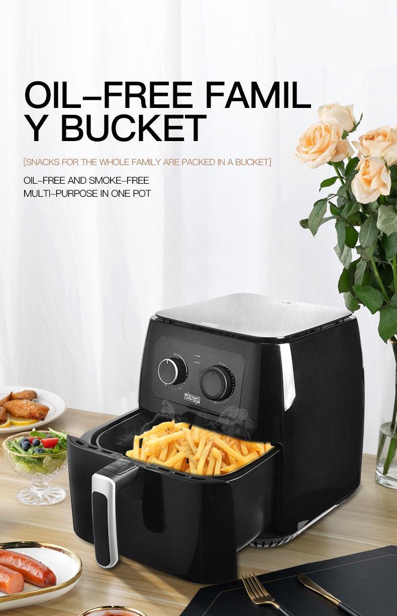 High Power Air Fryer Automatic Household Multi-function Smoke-free Electric Fryer Electric Oven