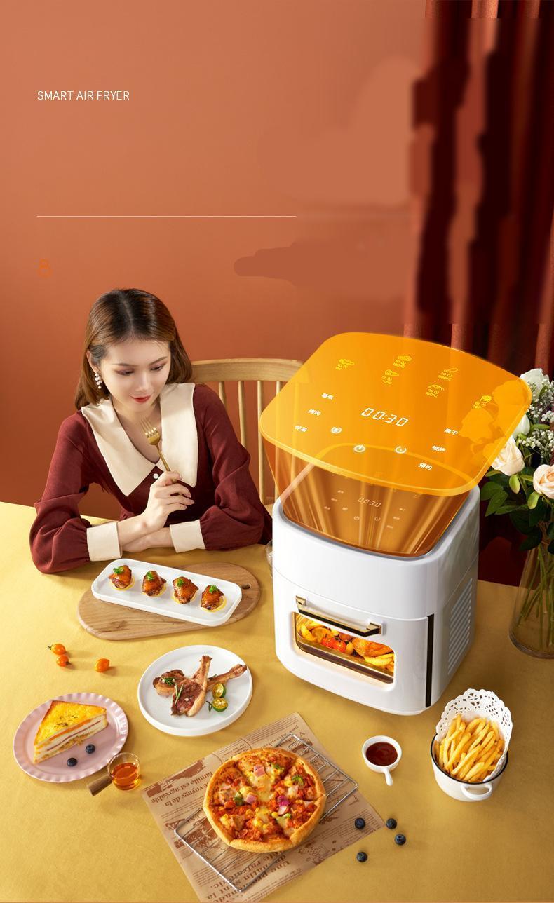 Multifunct Electric Deep Fryers Without Oil 15L 1400W French Fries Toaster Hot Air Fryer Oil-Free Air Fryer Airfryer Accessories