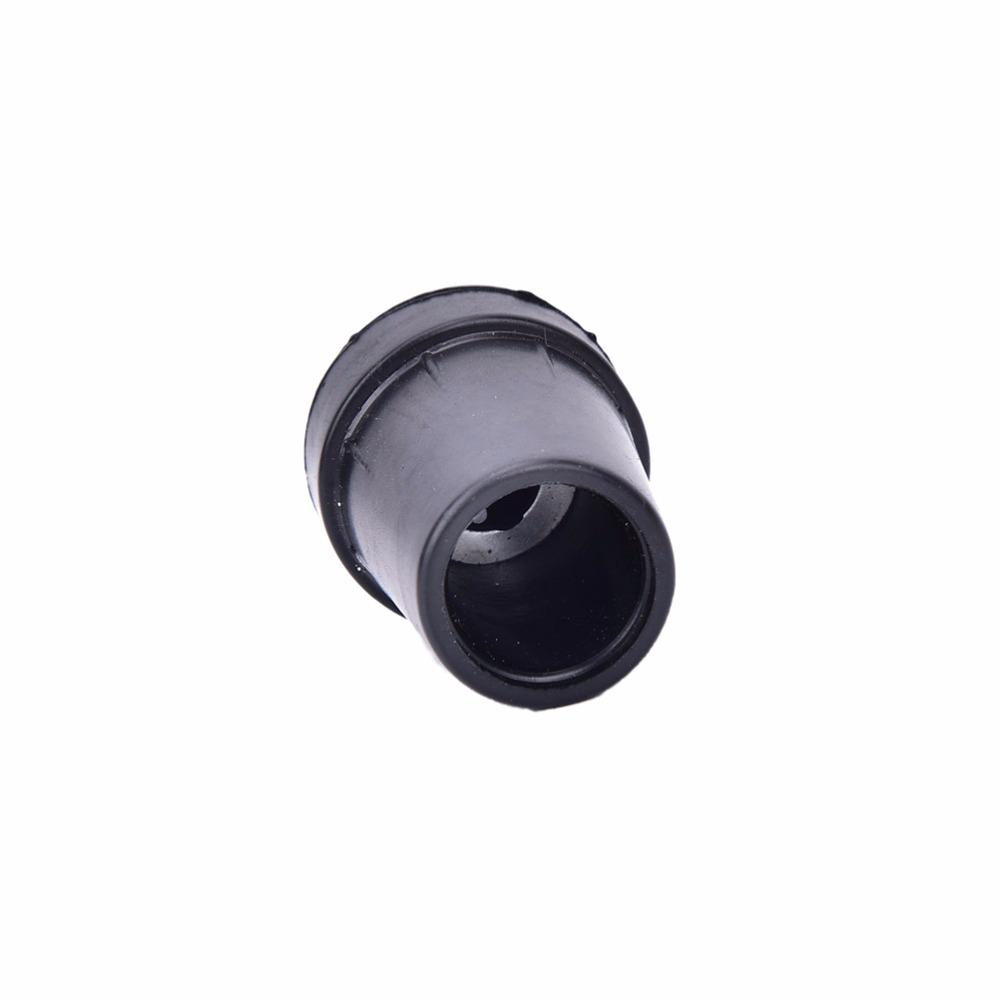 1pc 19mm Rubber Walking Hiking Stick End Cover Tips Cane Crutch Pad Rubber Heavy Duty Metal Ferrule End Bottom