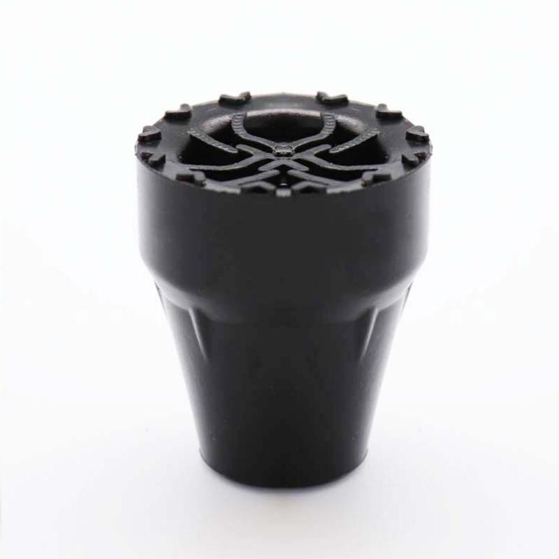 14/16/19/22/25/28mm Rubber Walking Hiking Stick Metal Ferrule Bottom End Cover Cane Crutch Pad Rubber Heavy Duty