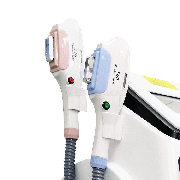 2022 Newest 4 in 1 Multifunction Magneto Fast Hair Removal Machine SHR Tattoo Removal Skin Rejuvenation IPL Epilator