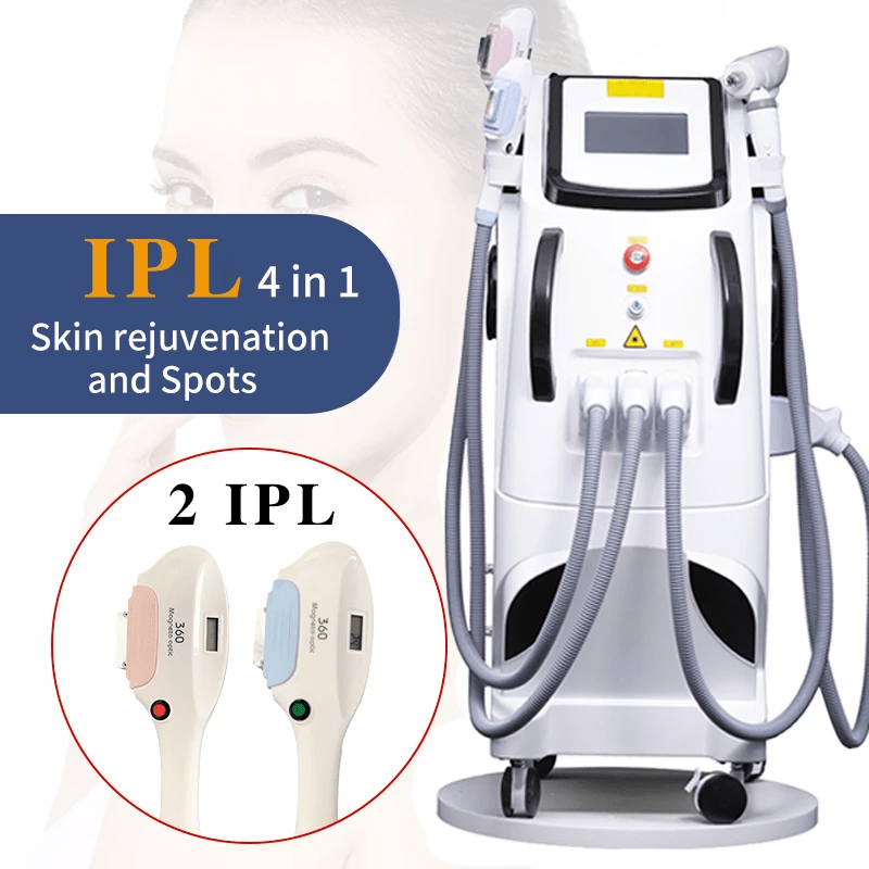 Best Sellers 2022 Products Technology 4 In 1 Germany Magneto Hair Removal Machine Shr Machine Tattoo Removal Ipl Epilator Salon