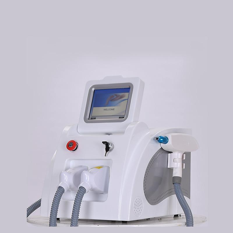 2022Best selling CE certified 2 in 1 multifunctional carbon hair removal machine OPT + RF + ND-YAG tattoo remover