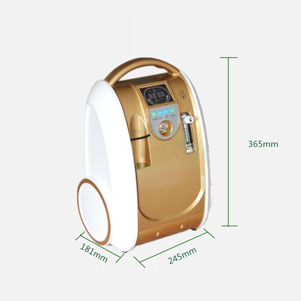 24hours Continuous Portable Oxygen Concentrator Household Oxygen Generator Oxygen Machine Battery O2 Bar Respirator