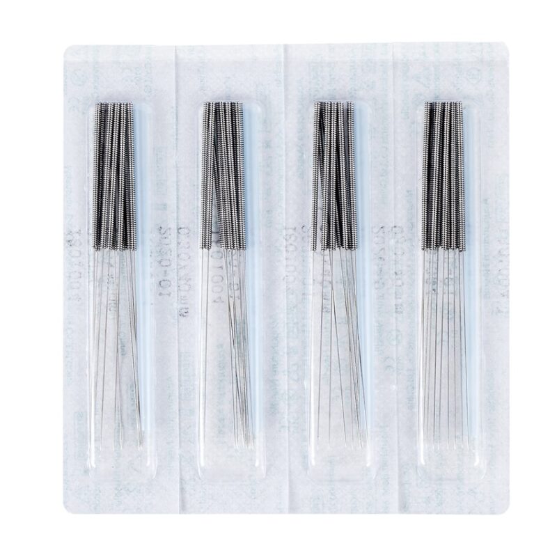 500pcs Acupuncture Needle with Tube Chinese Medicine with Guide Tube Disposable Sterile Micro Needle - Image 2