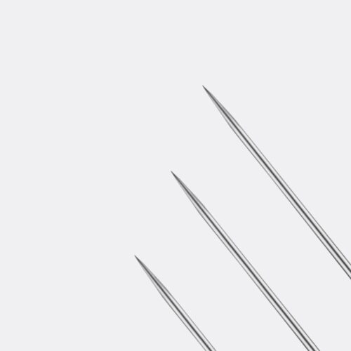 500pcs Acupuncture Needle with Tube Chinese medicine with guide tube Disposable Sterile Micro needle
