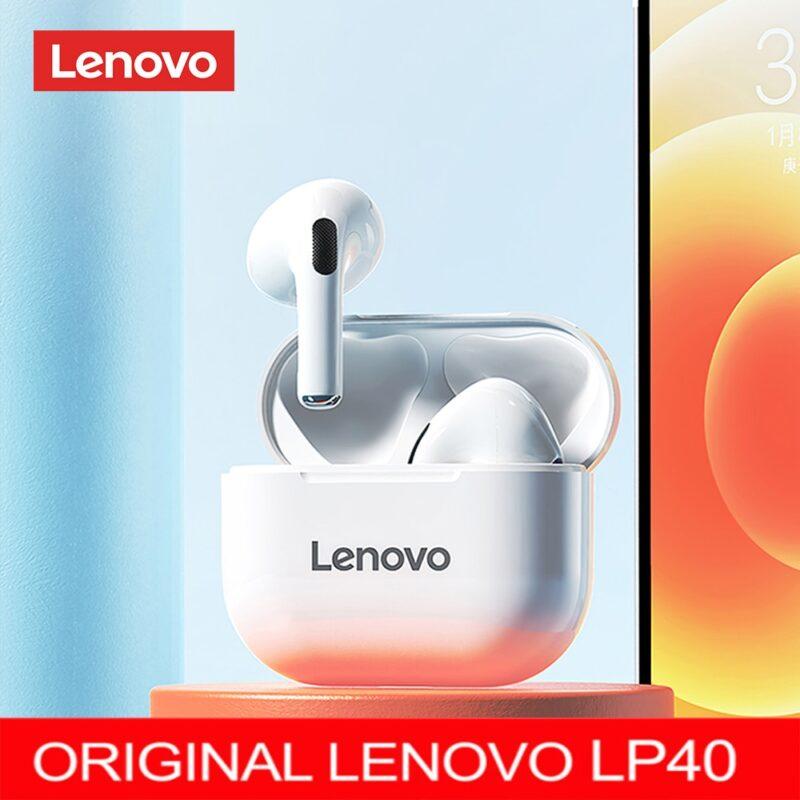 Lenovo LP40 Pro Earphones Bluetooth 5.1 Wireless Sports Headphone Waterproof