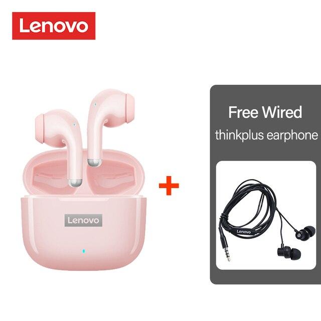 Pink earphones