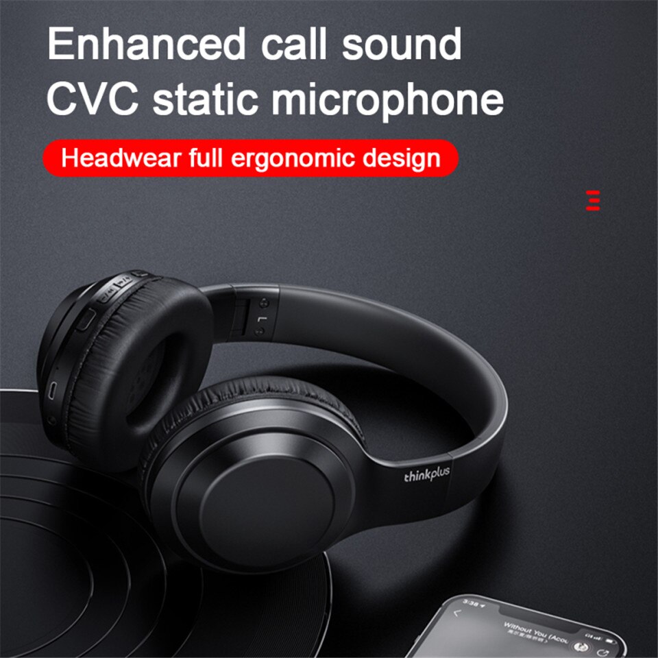 Lenovo Thinkplus TH10 TWS Stereo Headphone Earphone Music Headset Bluetooth Mic