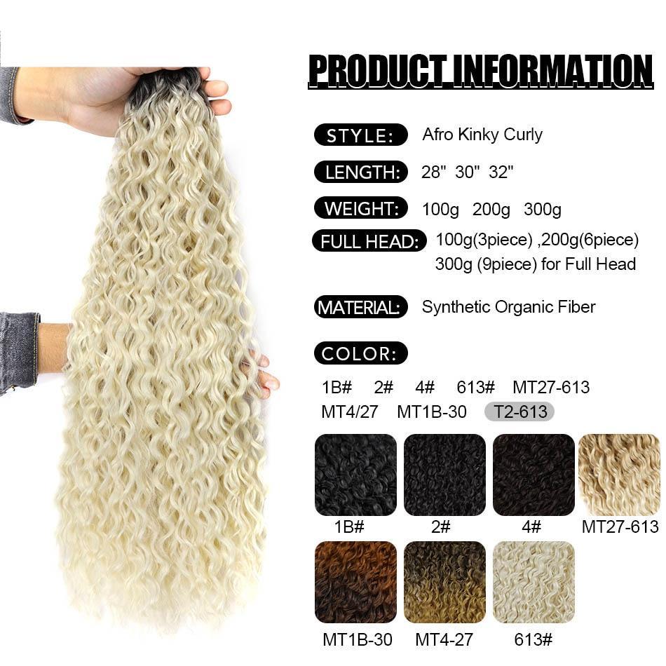 Synthetic Curly Hair Bundles Water Wave Hair Weave Anjo Plus Organic Ice Silk Hair Extensions High Quality Weaving YAKI BEAUTY