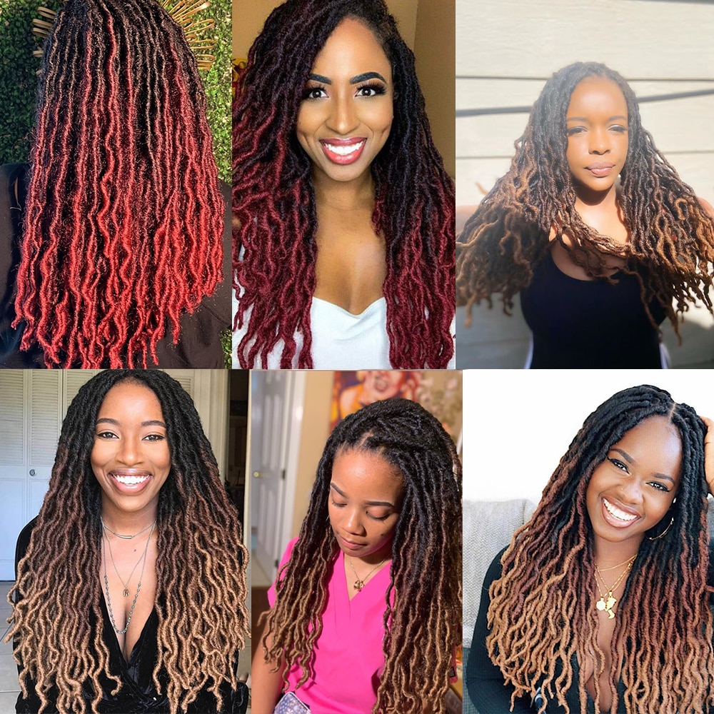 Goddess Crochet Hair Soft Braids Dreadlocks Curly Twist Braiding Hair for Women Black 15strands