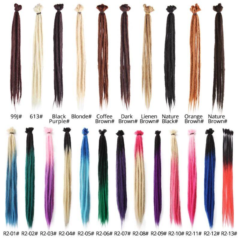 Dreadlocks Crochet Braids Hair Extension 5Pcs/Pack - Image 4